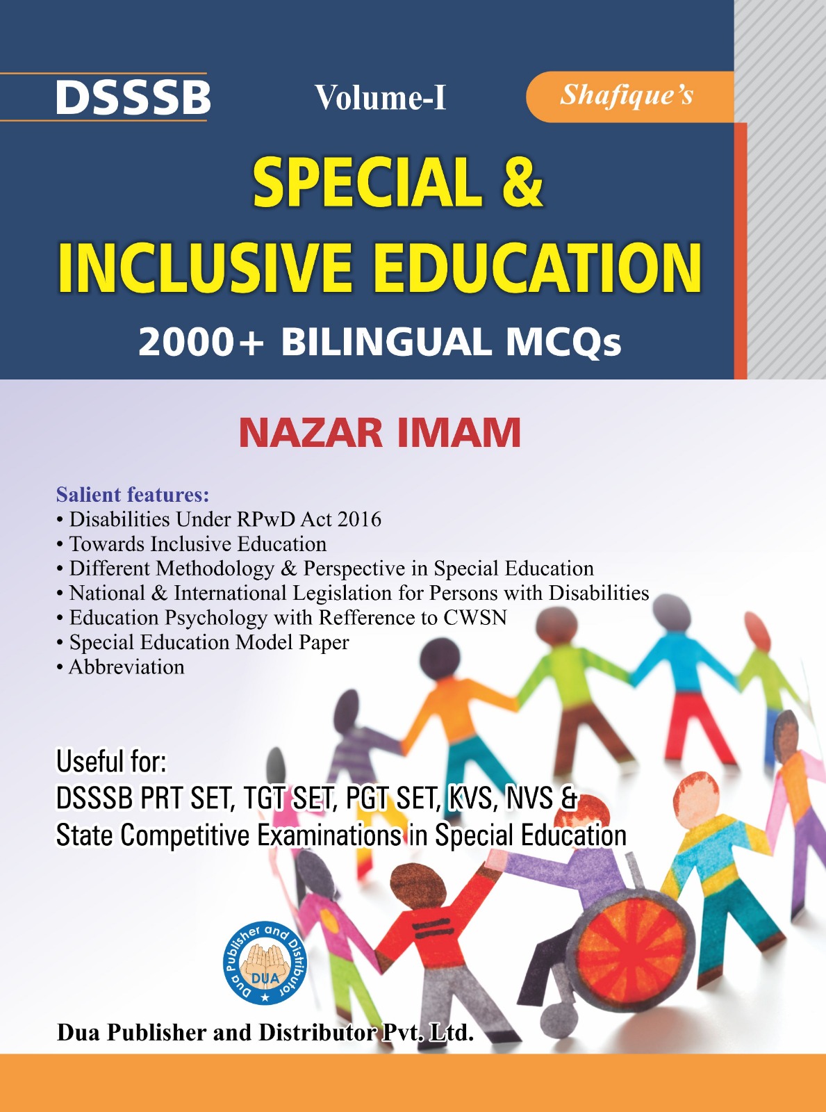 DSSSB Special Inclusive Education volume-I